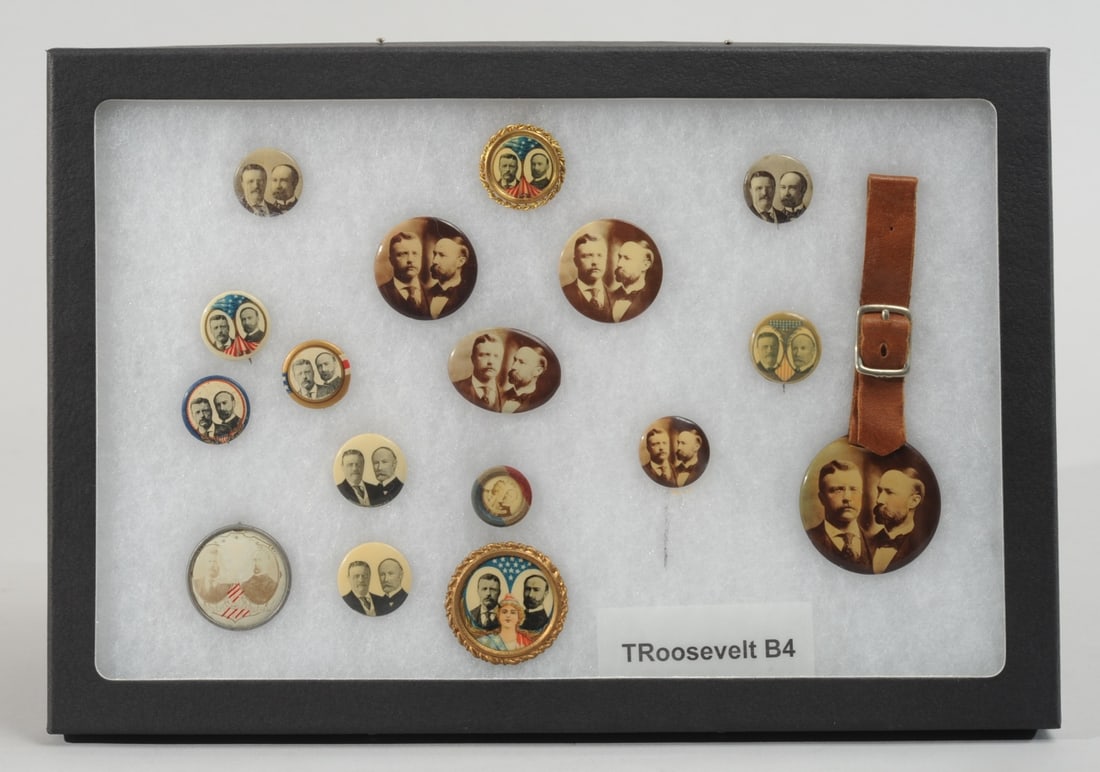 Theodore Roosevelt & Charles Fairbanks Grouping (1 of 9)