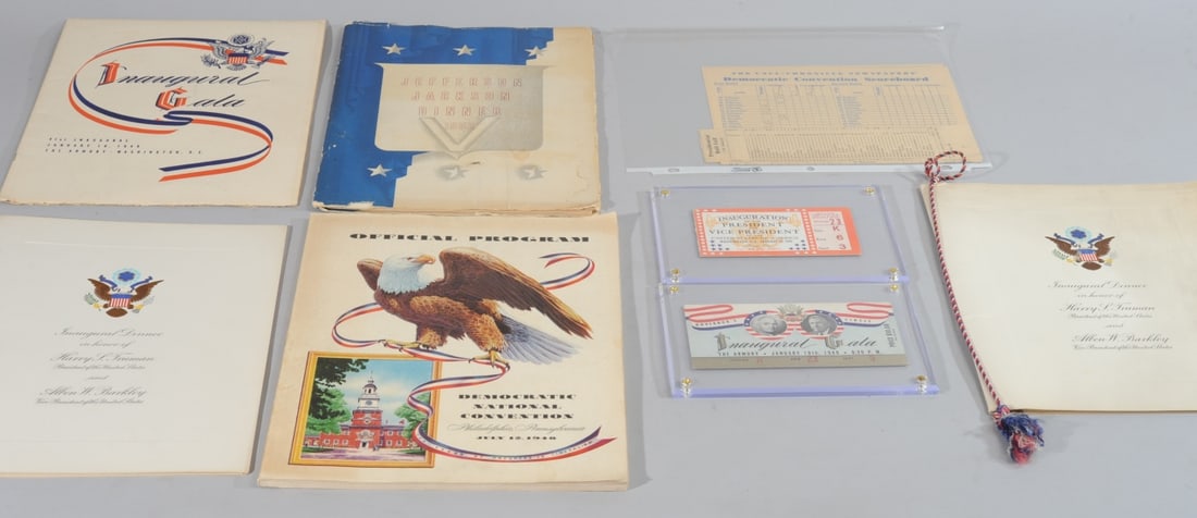 Harry Truman Ephemera Grouping (1 of 12)
