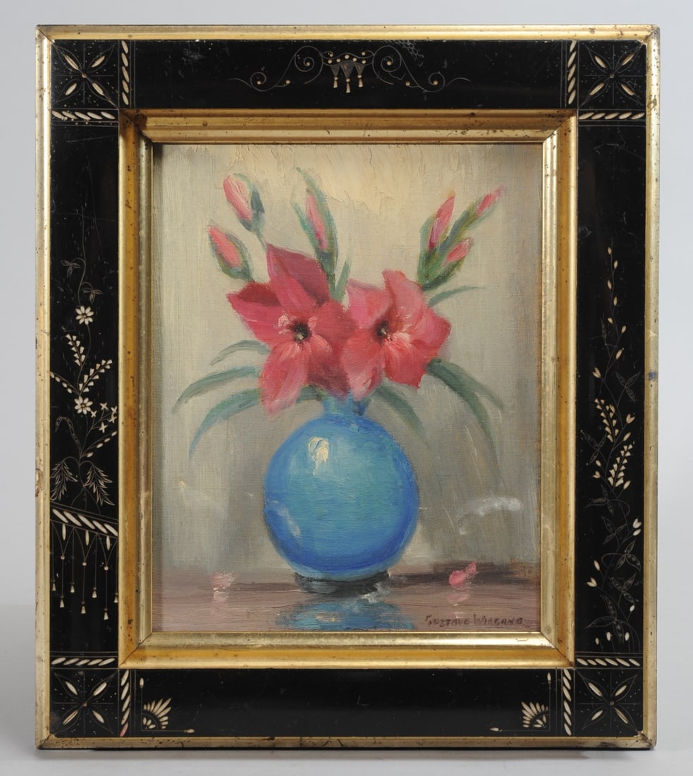 Gustave Adolph Wiegand (1870 - 1957) Oil on Panel (1 of 6)