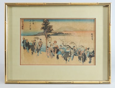 Utagawa Hiroshige Antique Woodblock Print