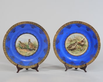 Two STW Bavaria Porcelain Plates