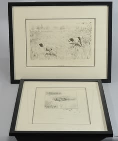 Two Marguerite Kirmse Sporting Prints