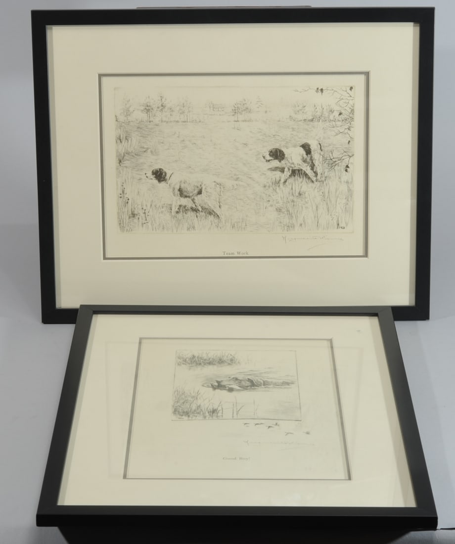 Two Marguerite Kirmse Sporting Prints (1 of 4)