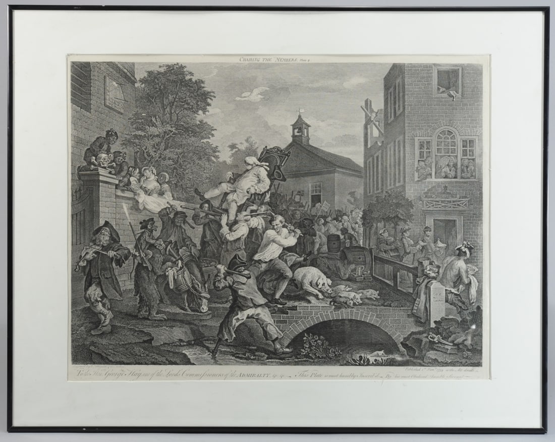 William Hogarth Engraving (1 of 6)