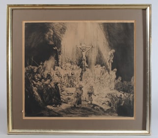 Etching after Rembrandt by Durand