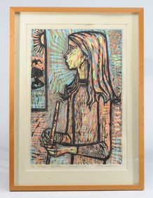 Irving Amen (1918 - 2011) Artist Proof Lithograph