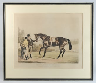 Antique Engraving after F.C. Turner "Ghuznee"