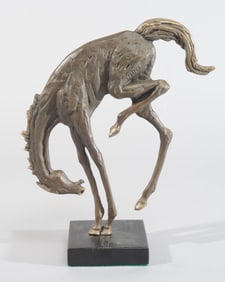 After Scott Nelles (20th / 21st C.) Bronze Horse