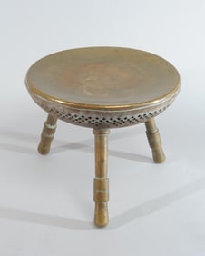 Brass Milking Stool