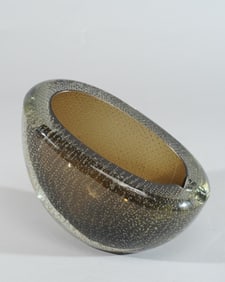 Art Glass Cigar Ashtray