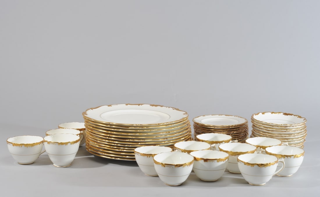 51 Pcs. Coalport Admiral China (1 of 6)