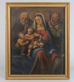 Old Master Style Oil on Canvas