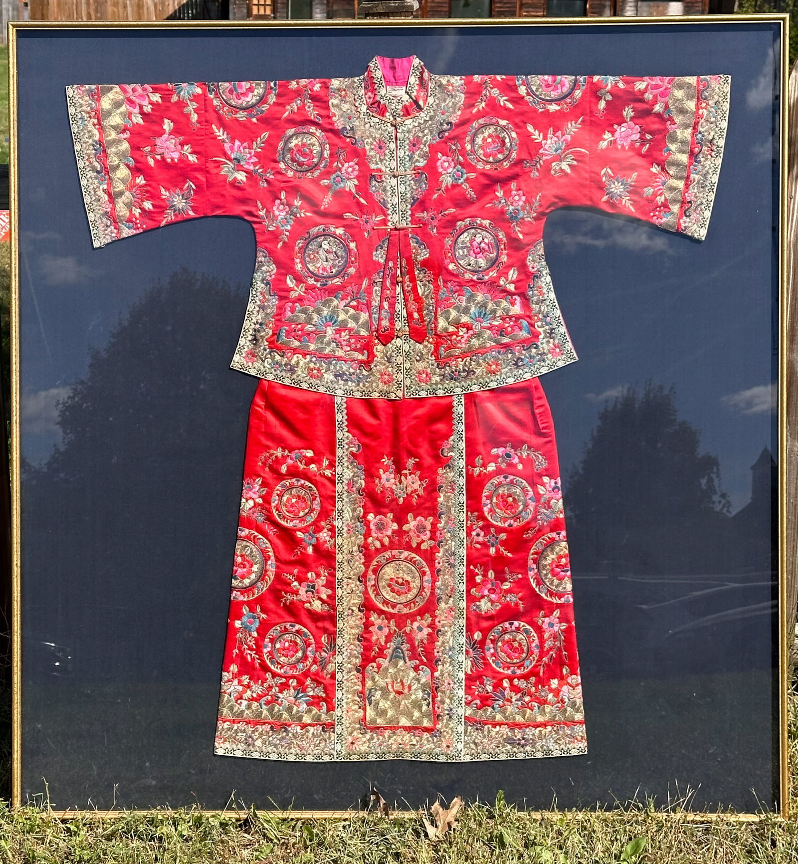 Antique Chinese Wedding Dress Traphagen School (1 of 6)