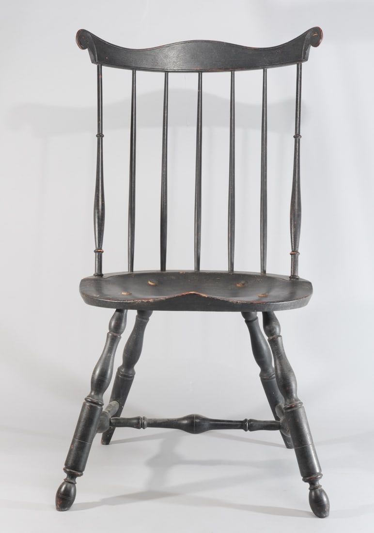 L 18th / E 19th C. Philadelphia Windsor Chair (1 of 5)
