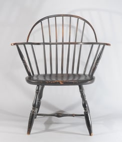 Antique Mid Atlantic Sackback Chair
