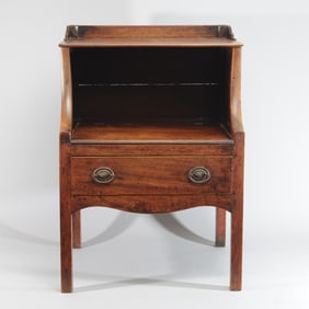 19th C. English Commode Chair