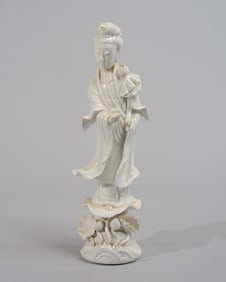 Chinese Blanc de Chine Figure of Guanyin