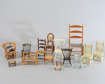 Doll House Chair Grouping