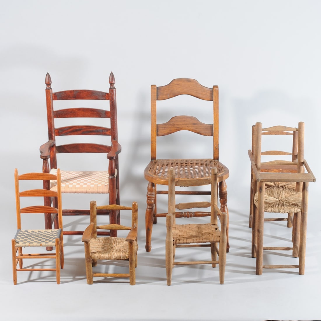 Seven Miniature Chairs (1 of 6)