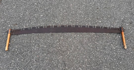 Vintage Two-Man Saw