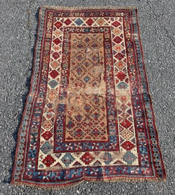 Antique Caucasian Rug