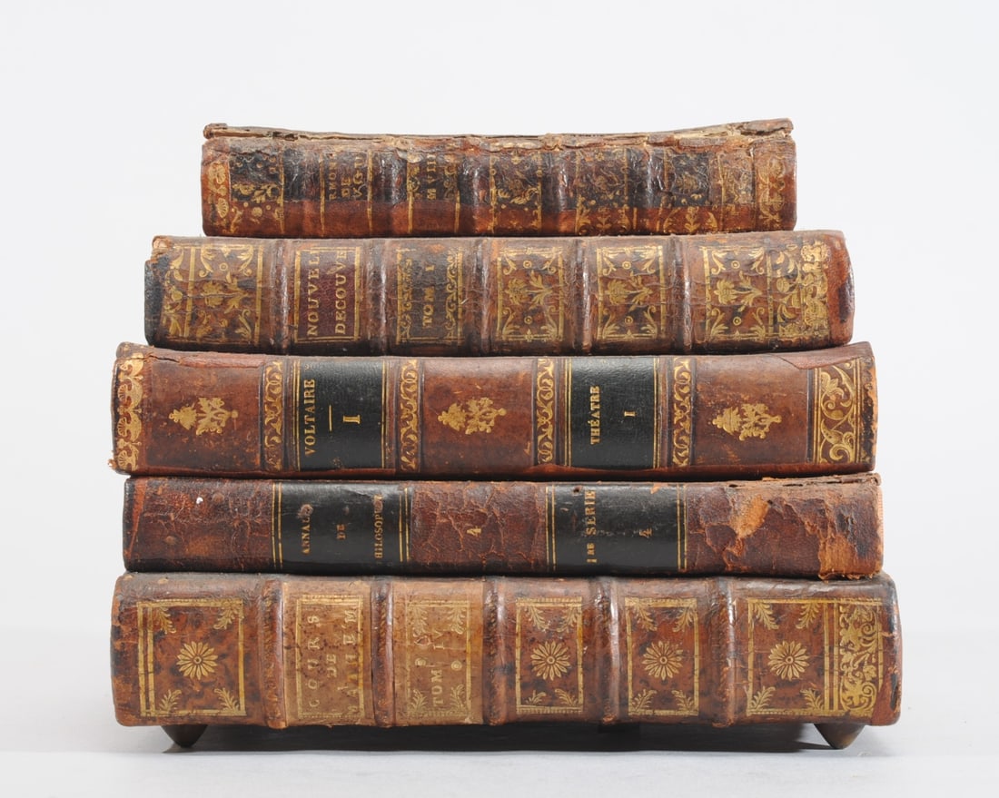 Antique French Liquor Caddy, Book Tantalus (1 of 10)