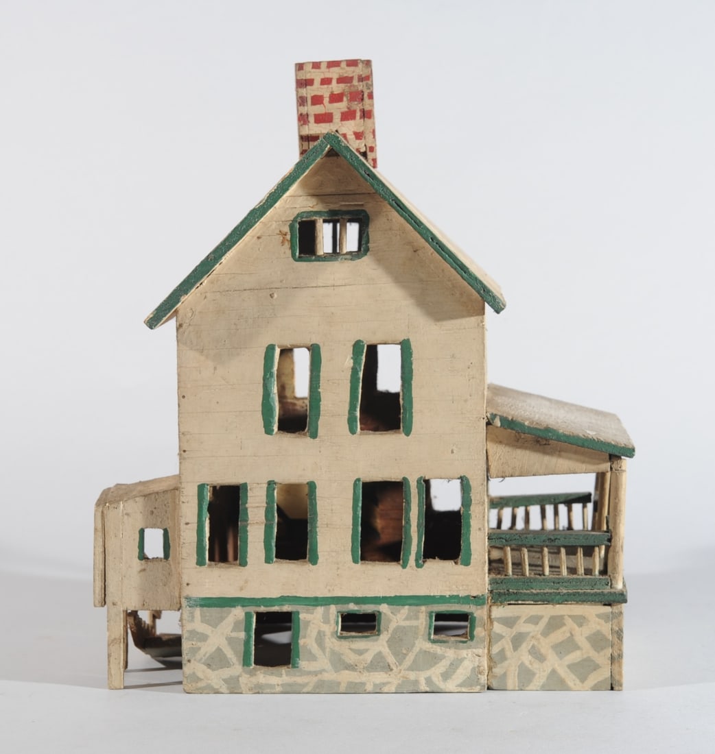 Folk Art Doll House (1 of 4)