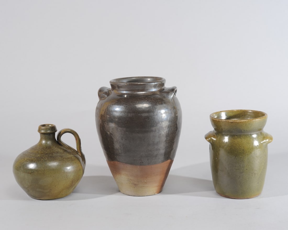 Jugtown Stoneware & Pottery Lot, 3 Pcs. (1 of 10)