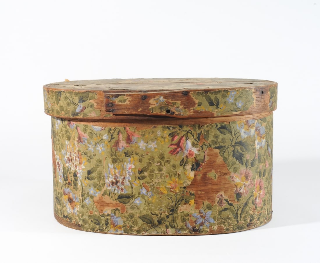19th C. Wallpaper Box (1 of 17)