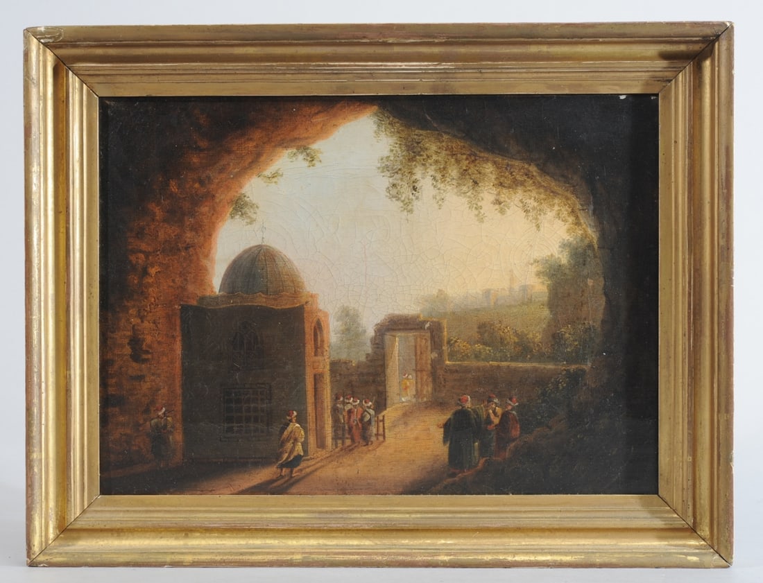 Early 19th C. Orientalist Oil Painting (1 of 7)
