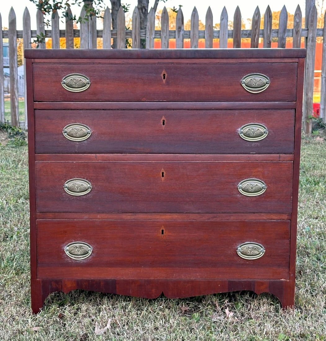 Early 19th C. Pennsylvania Chest of Drawers (1 of 9)