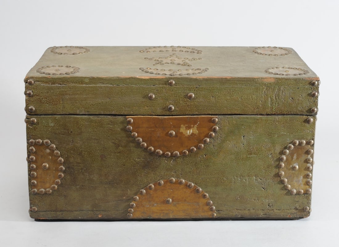 19th C. Maine Painted Box (1 of 12)