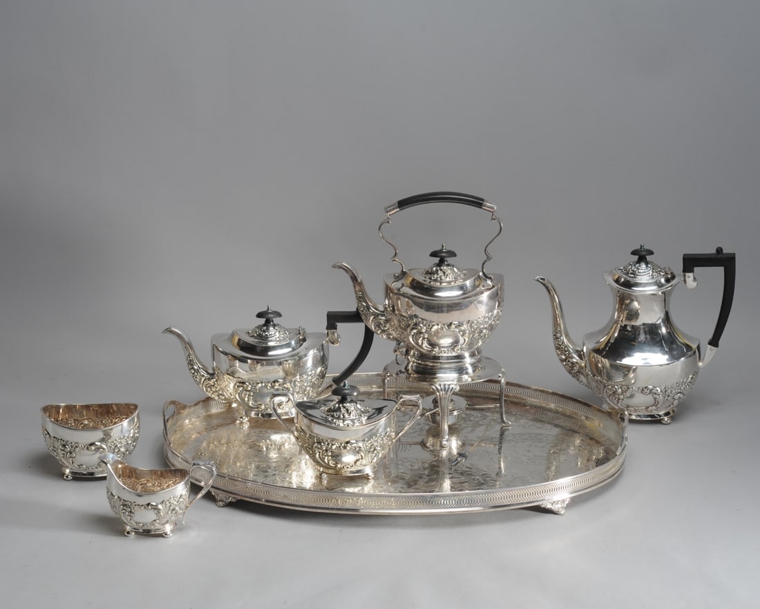 Assembled Silverplate Service (1 of 10)
