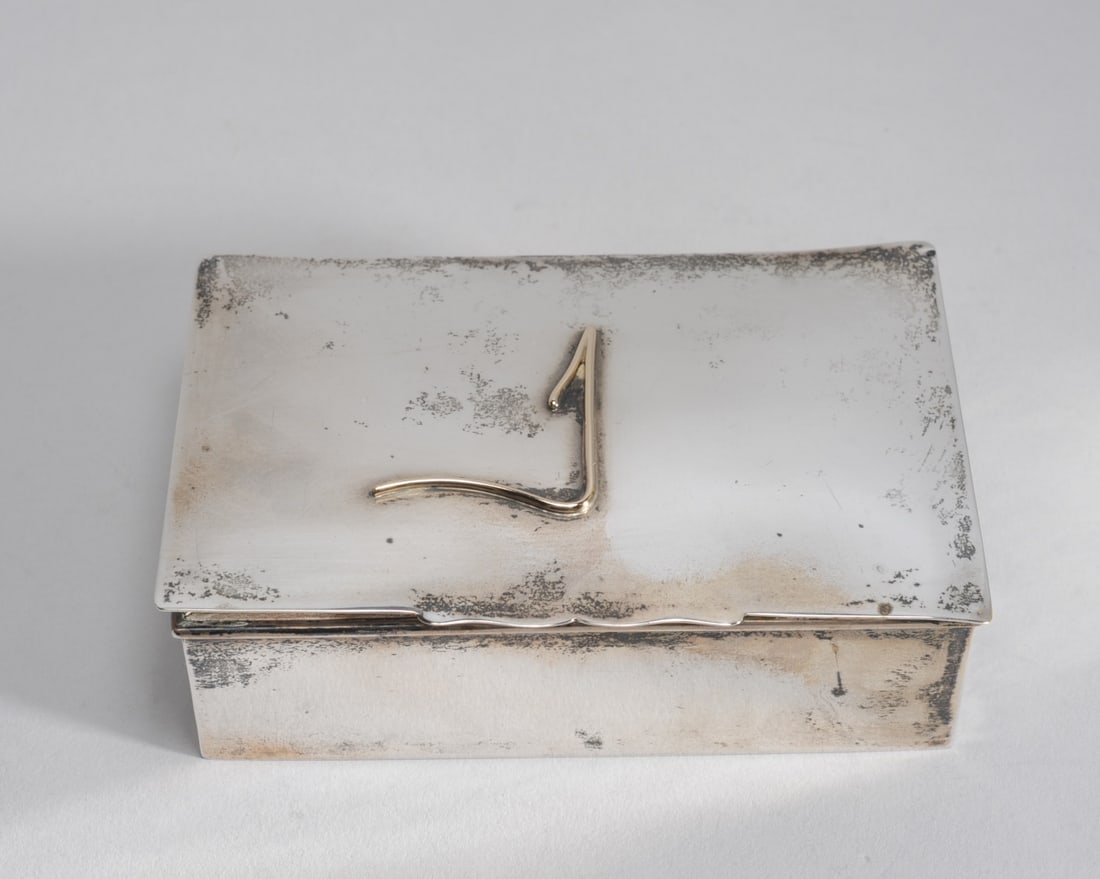 William L. deMatteo Sterling Silver Box (1 of 4)