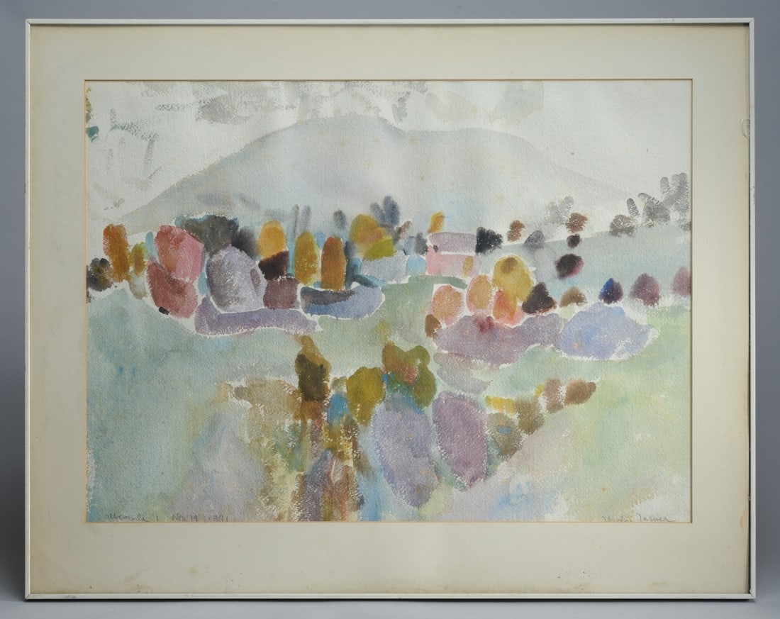 Ted Turner (American, 1922 - 2002) Watercolor (1 of 7)