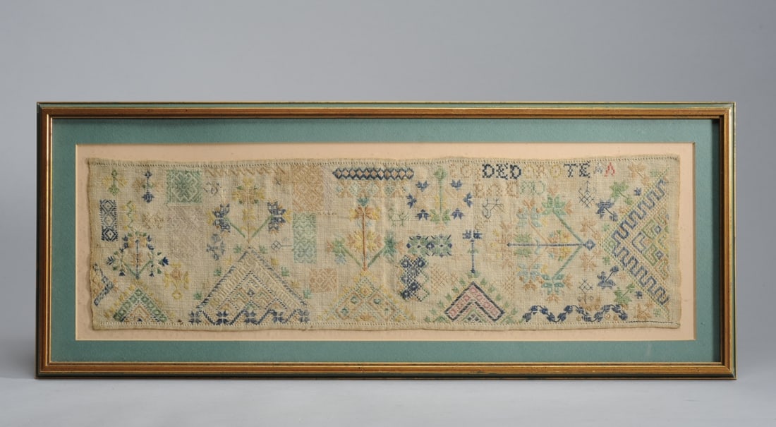 Spanish Needlework Sampler by Dorotea Bueno (1 of 2)