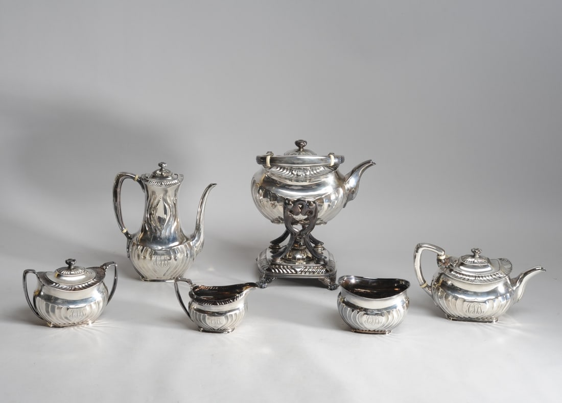 Antique Tiffany & Co. Sterling Silver Service (1 of 19)