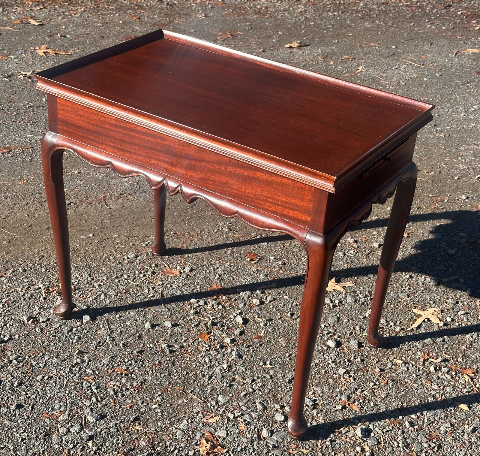 20th C. Queen Anne Style Table (1 of 4)