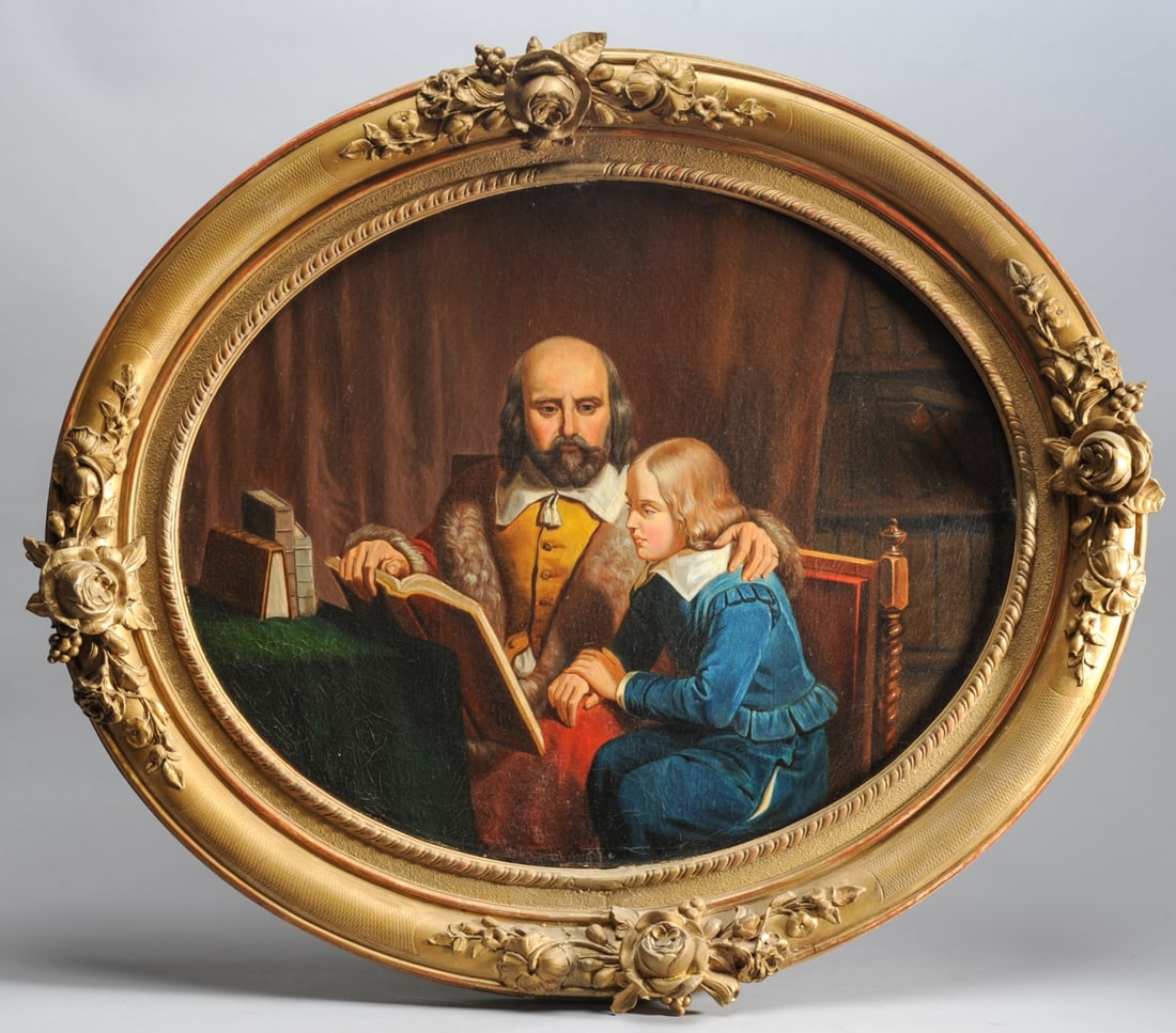 Oil Painting After H. D. Holfeld (1804-1872) (1 of 13)