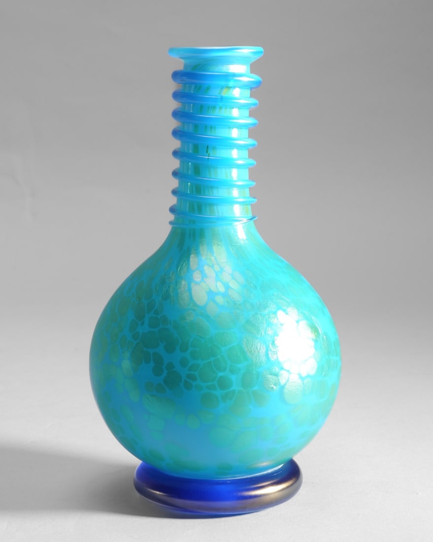 Orient & Flume Art Glass Vase by Richard Braley (1 of 5)