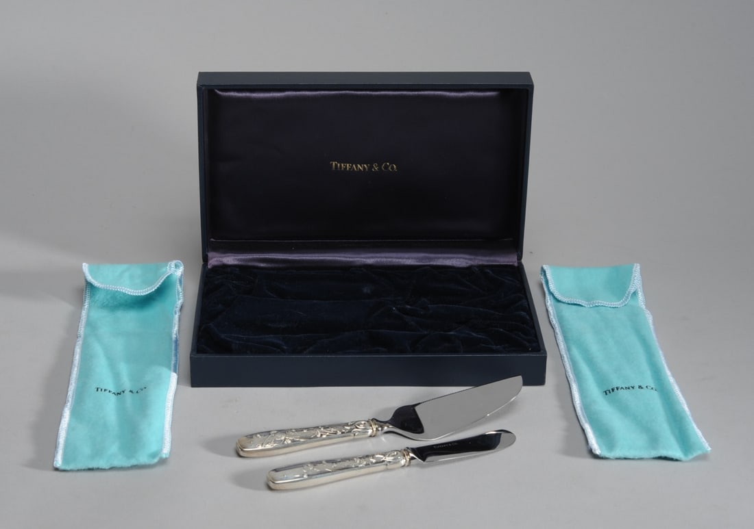 Tiffany & Co. Audubon Cheese Knife & Spreader (1 of 5)