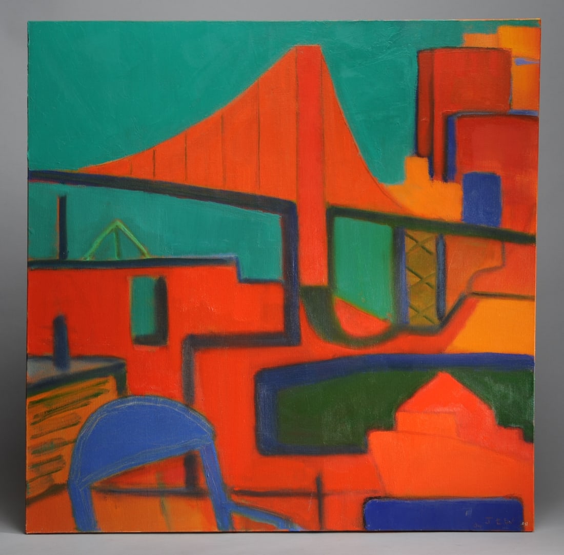 Jan Carl ter Weele (1935 - 2022) Oil on Canvas (1 of 5)