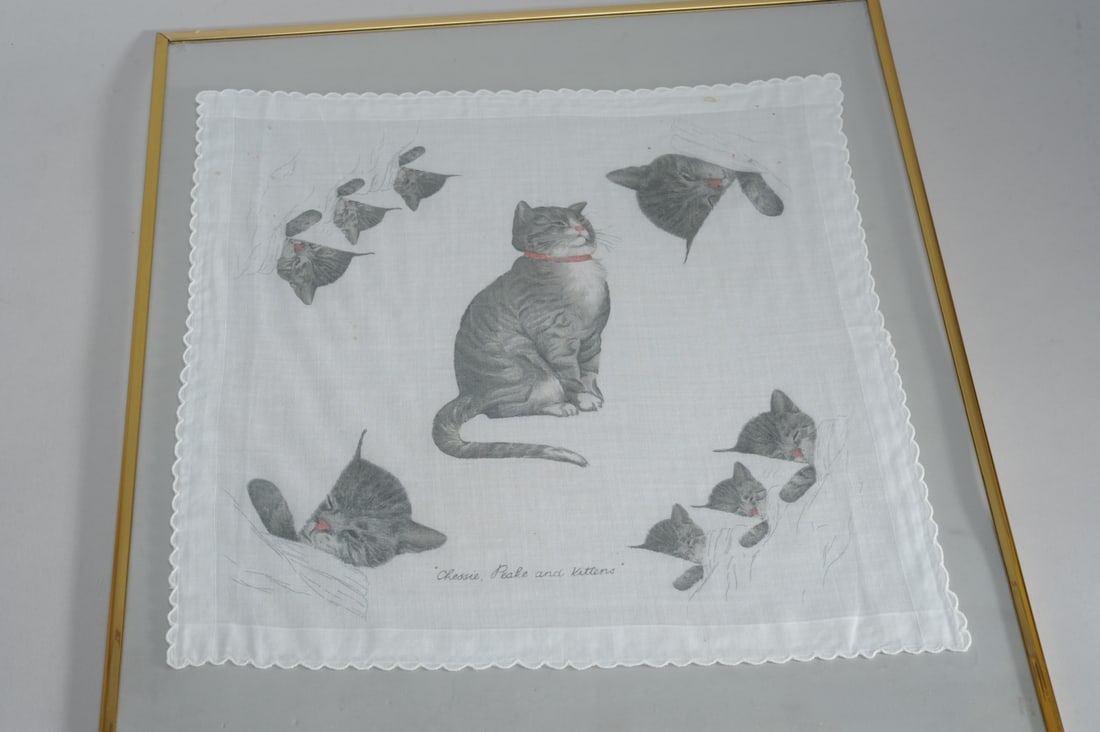 Vintage C&O RR "Chessie"  Handkerchief (1 of 8)