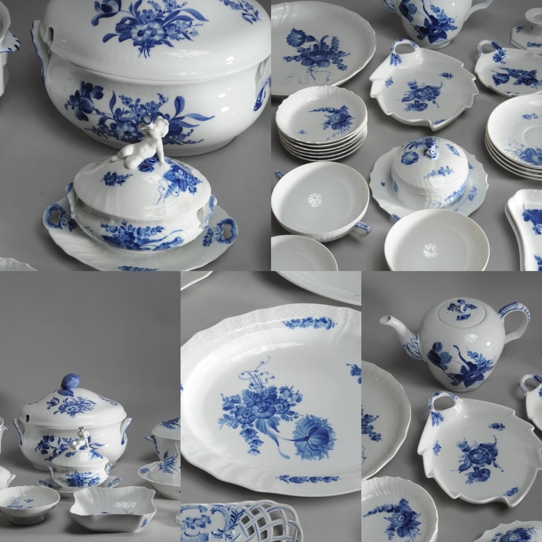 Royal Copenhagen Blue Flowers Curved Dinner 132pc (1 of 20)