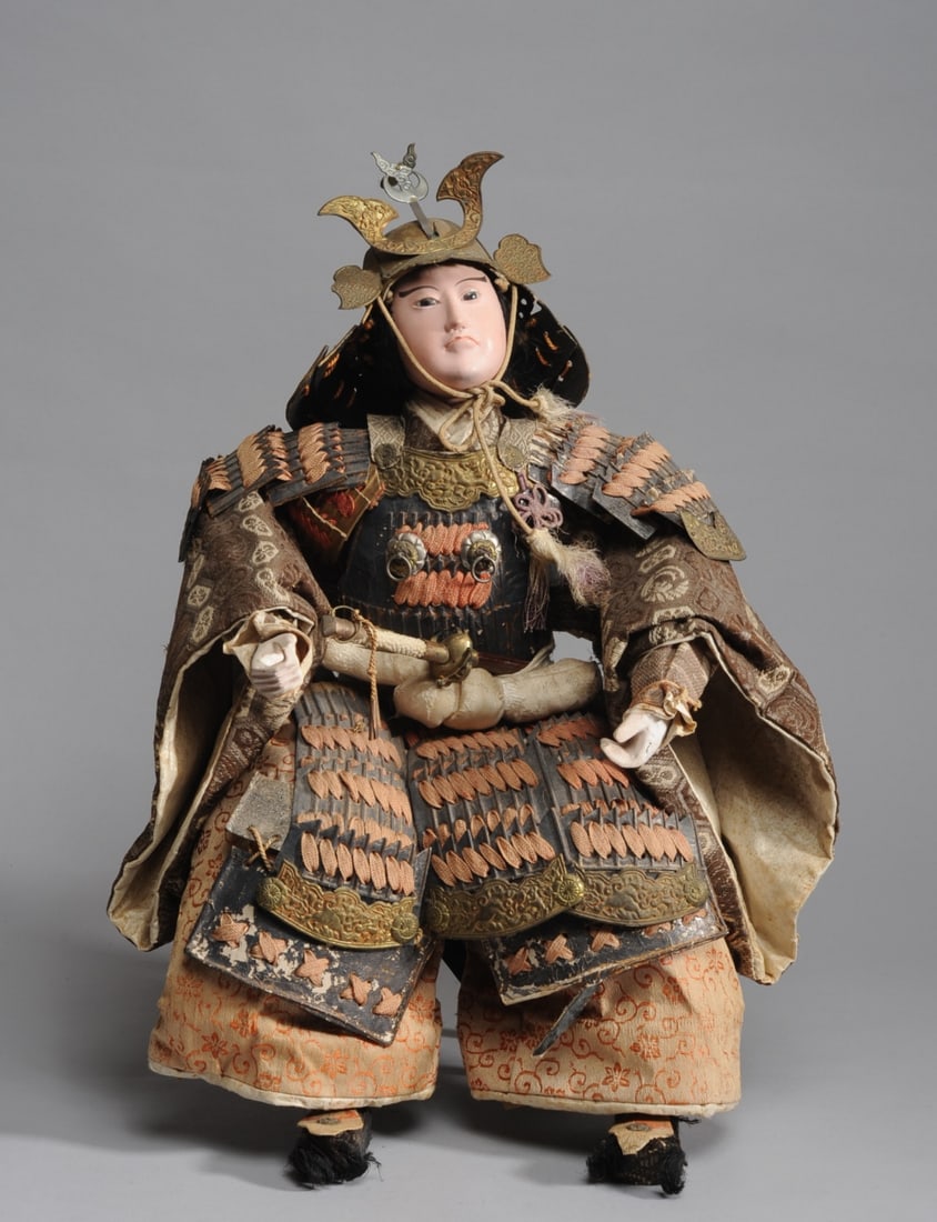 Large Antique Samurai Doll Figure (1 of 6)