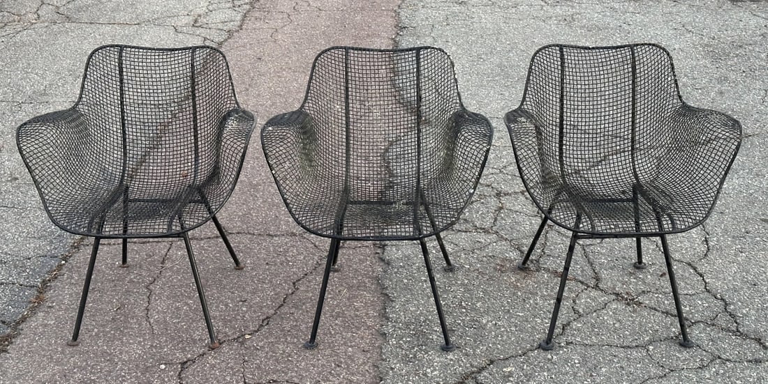 Three Bertoia Style Chairs (1 of 10)