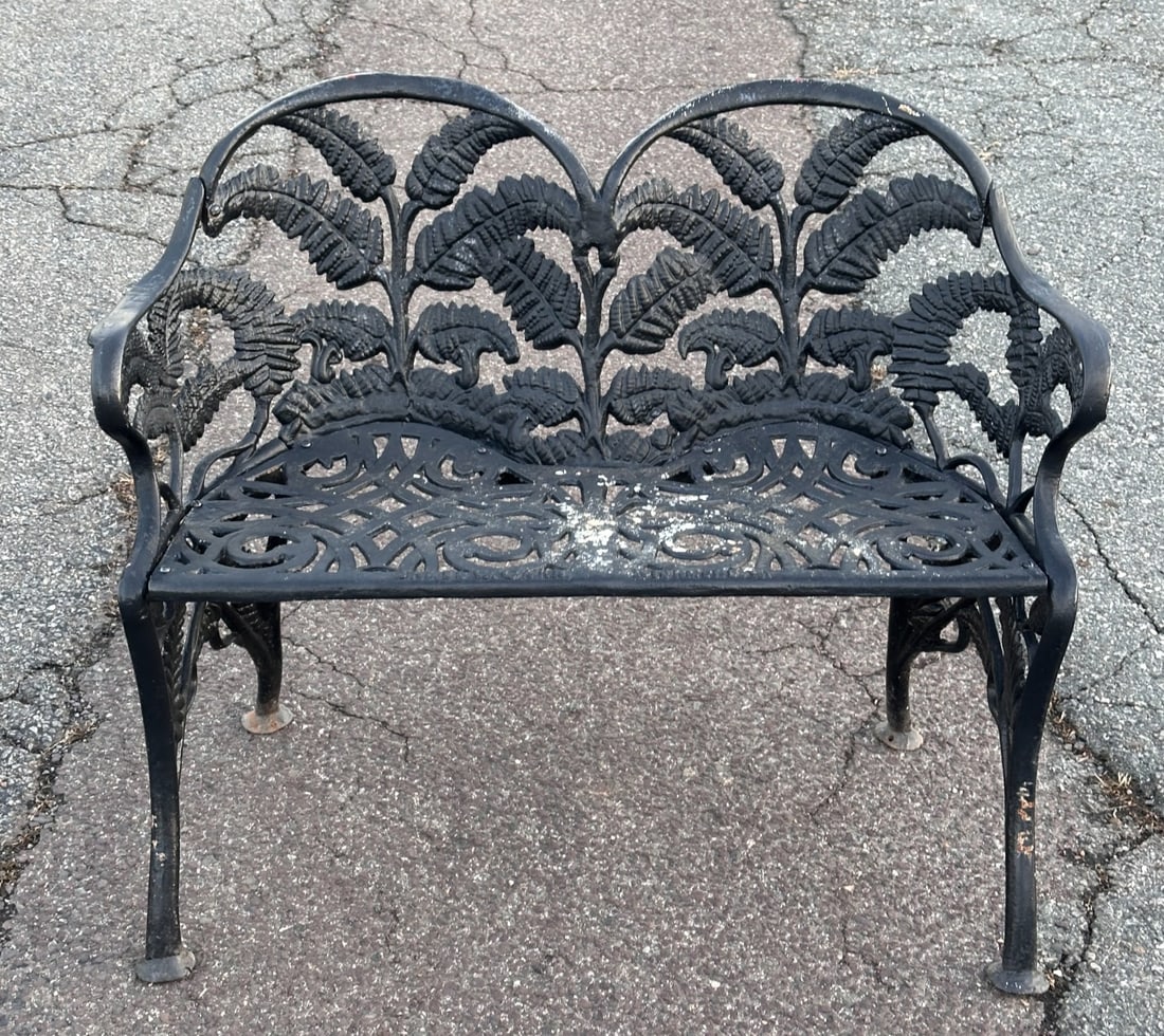 James W. Carr (Richmond, VA) Cast Iron Bench (1 of 20)