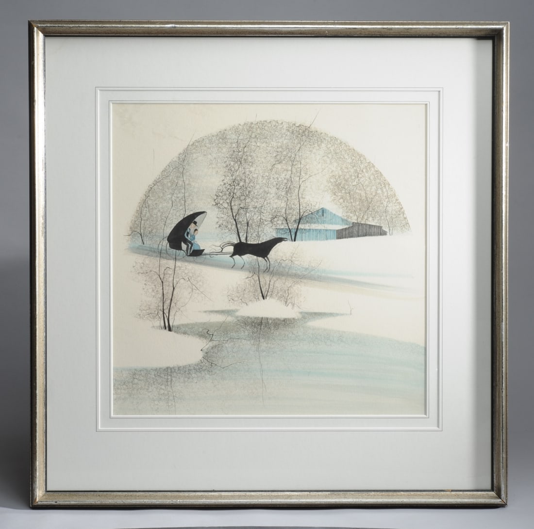 P. Buckley Moss (1933 - 2024) Original Watercolor (1 of 7)