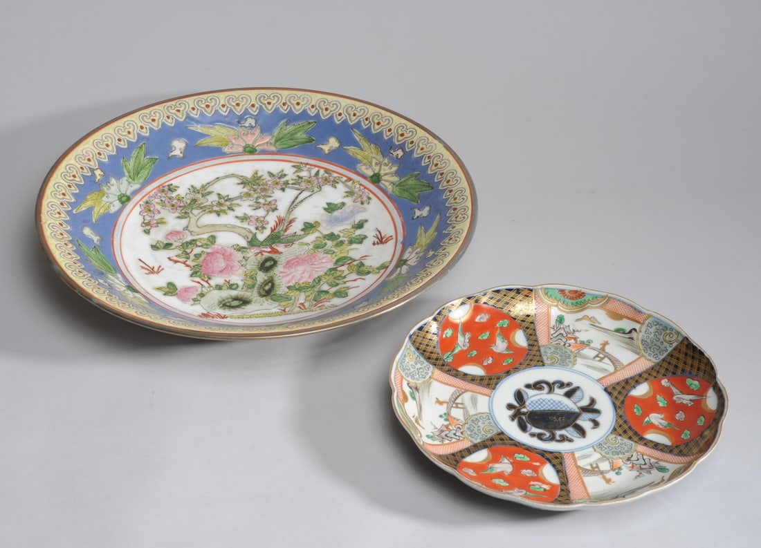 Japanese Imari Plate, Chinese Charger (1 of 5)