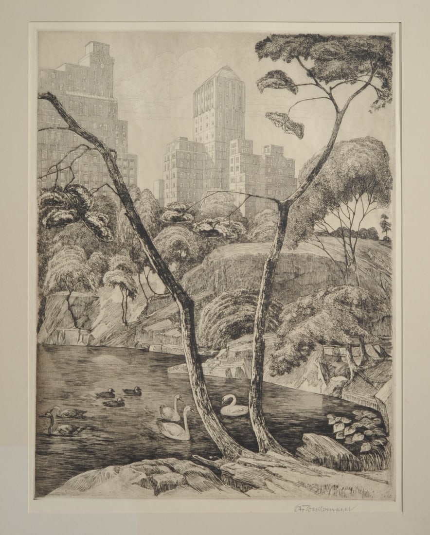Otto Wackernagel "Central Park South" (1 of 5)